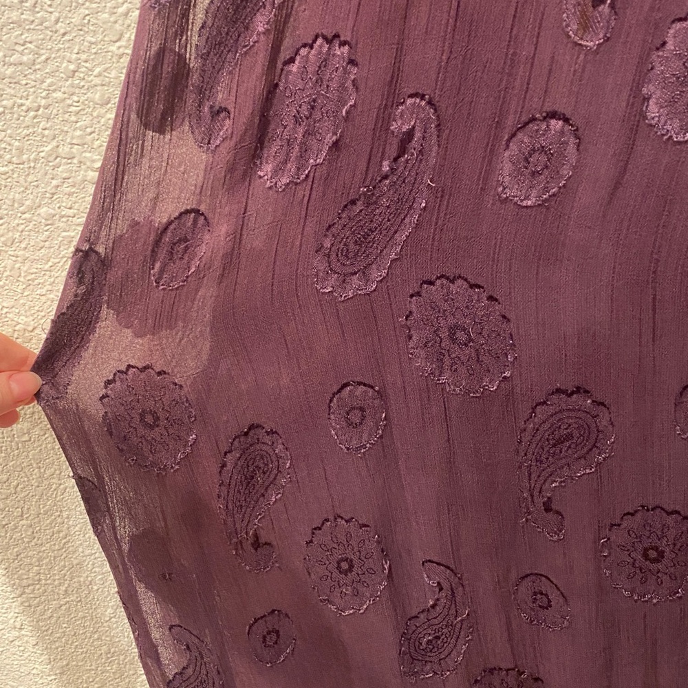 Sheer paisley‎ maxi dress - Picture 5 of 13